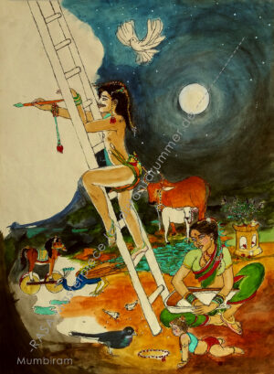 “Painting Hirkani’s Universe” – Rasa Masterpiece